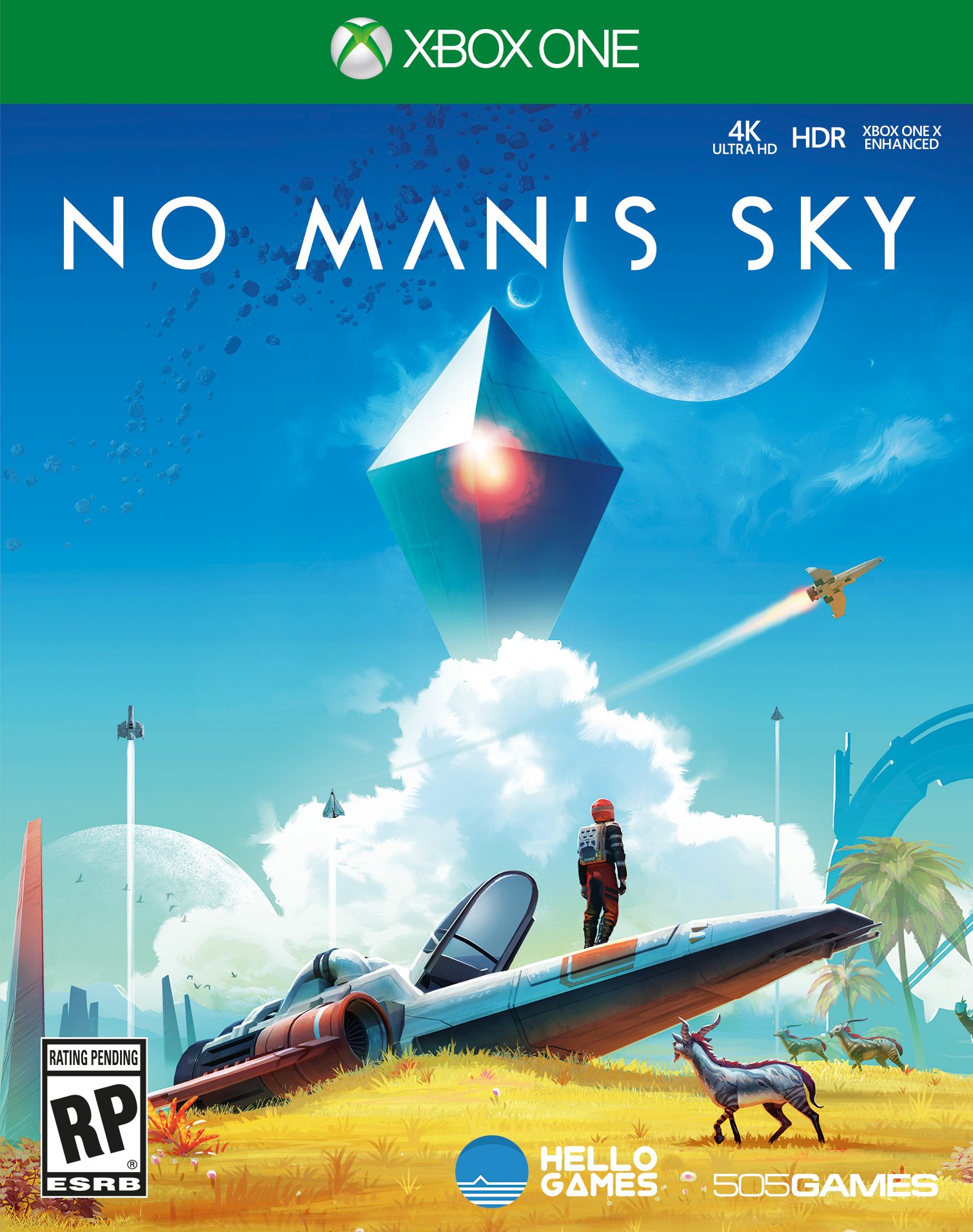 No Man's Sky Xbox One Packshot Cover Art Bild gamefront.de